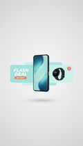 Flash Deal Banner With Countdown Timer